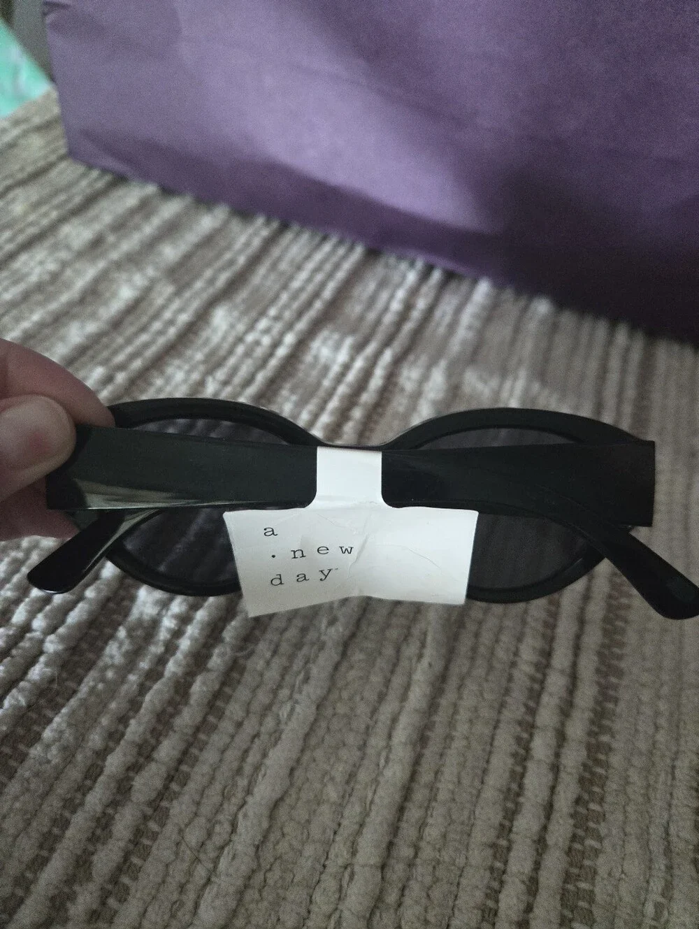 Oval Sunglasses - A New Day™ Black